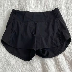 Lululemon Speed Up Short 4” Black